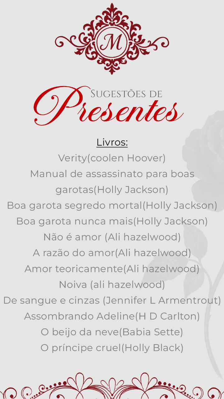Sugestões de Presentes